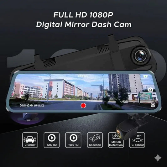 SafeMirror™ | Retrovisor inteligente | Graba Todo