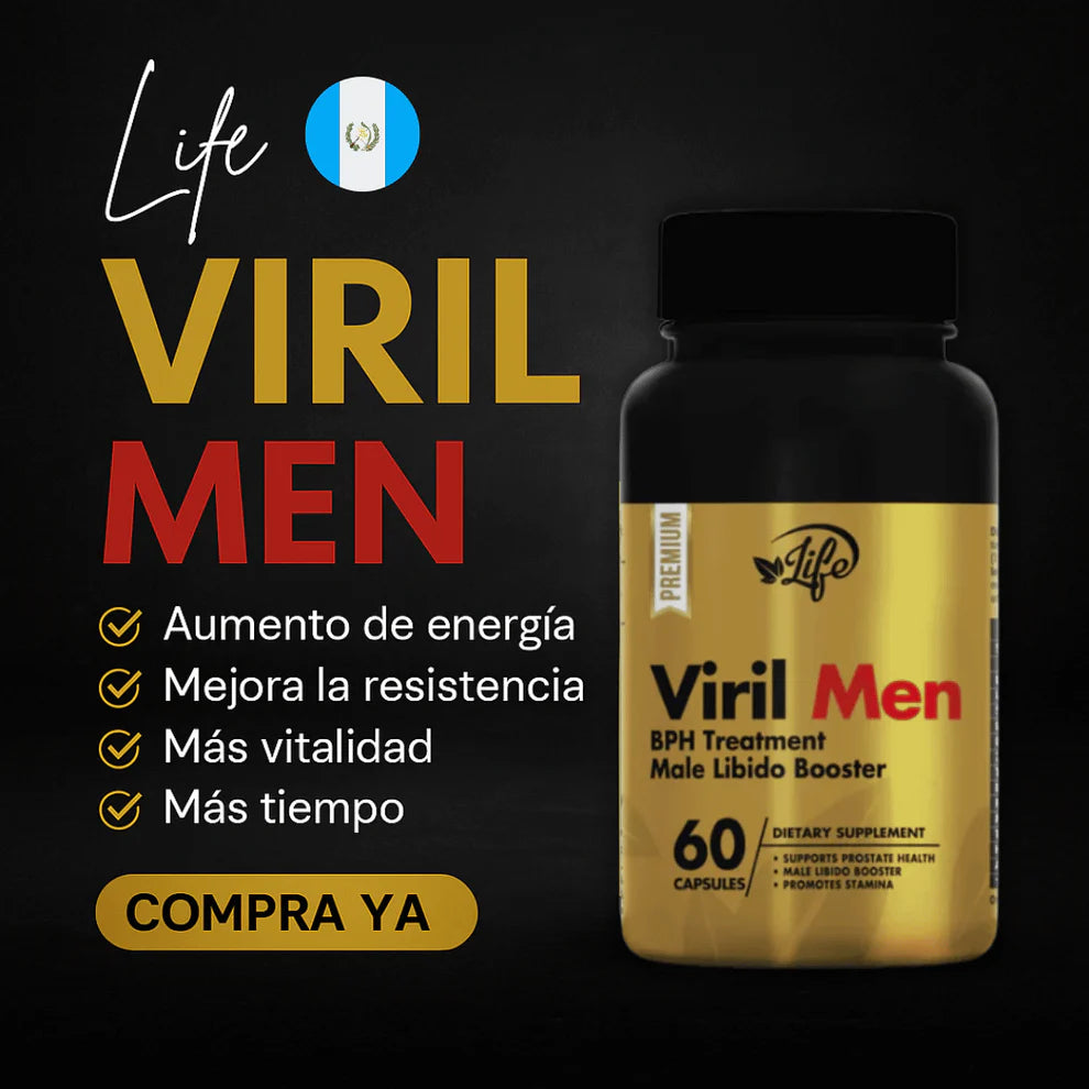 🔥 Vuelve a Sentirte Imparable con Viril Men™